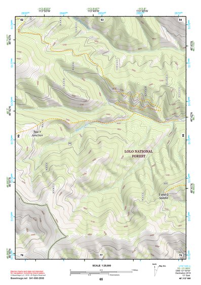 46113NW Page 65 Missoula East Topo Preview 1