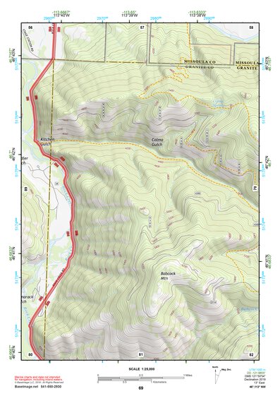 46113NW Page 69 Missoula East Topo Preview 1