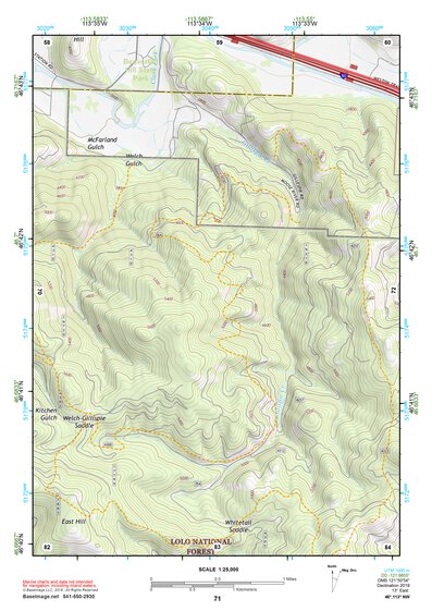 46113NW Page 71 Missoula East Topo Preview 1
