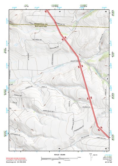 46113NW Page 73 Missoula East Topo Preview 1