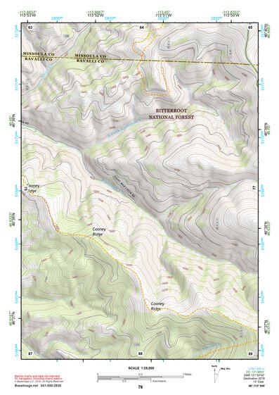 46113NW Page 76 Missoula East Topo Preview 1