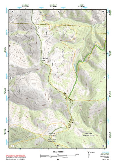 46113NW Page 77 Missoula East Topo Preview 1