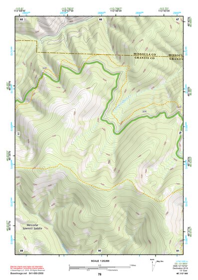 46113NW Page 78 Missoula East Topo Preview 1