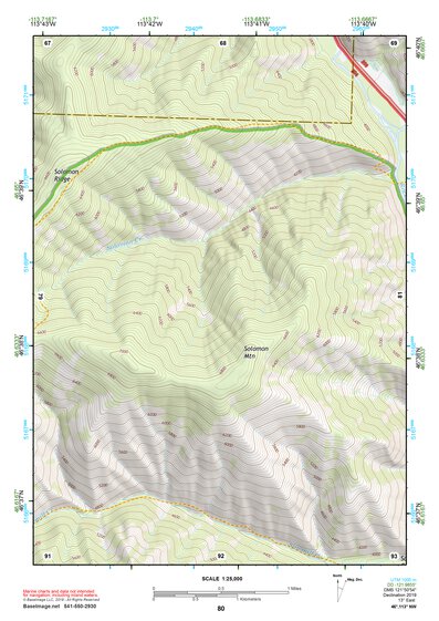 46113NW Page 80 Missoula East Topo Preview 1