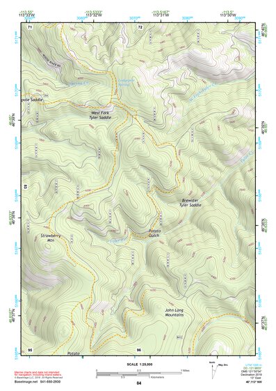 46113NW Page 84 Missoula East Topo Preview 1