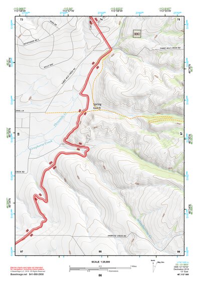 46113NW Page 86 Missoula East Topo Preview 1