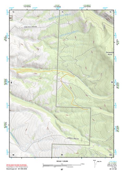46113NW Page 87 Missoula East Topo Preview 1
