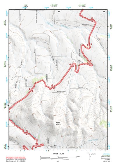 46113NW Page 97 Missoula East Topo Preview 1