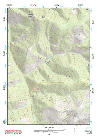 46113NW Page 106 Missoula East Topo Preview 1