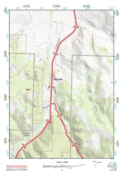 46113SE Page 7 Philipsburg Topo Preview 1
