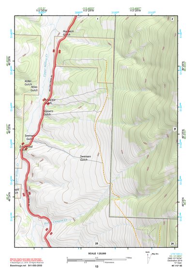 46113SE Page 13 Philipsburg Topo Preview 1