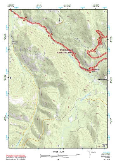 46113SE Page 20 Philipsburg Topo Preview 1