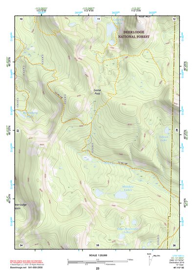 46113SE Page 23 Philipsburg Topo Preview 1