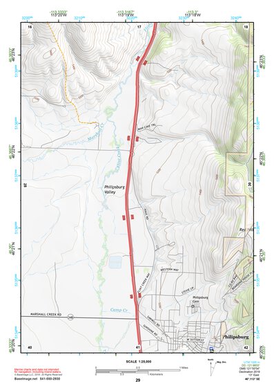 46113SE Page 29 Philipsburg Topo Preview 1