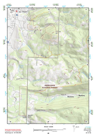 46113SE Page 42 Philipsburg Topo Preview 1