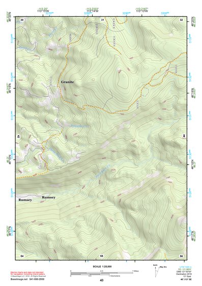 46113SE Page 43 Philipsburg Topo Preview 1