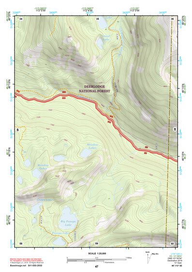 46113SE Page 47 Philipsburg Topo Preview 1