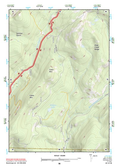 46113SE Page 56 Philipsburg Topo Preview 1
