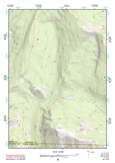 46113SE Page 58 Philipsburg Topo Preview 1