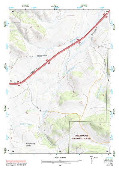 46113SE Page 63 Philipsburg Topo Preview 1