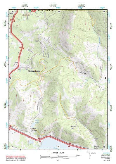 46113SE Page 67 Philipsburg Topo Preview 1