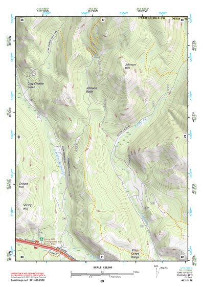 46113SE Page 69 Philipsburg Topo Preview 1