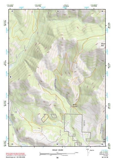 46113SE Page 70 Philipsburg Topo Preview 1