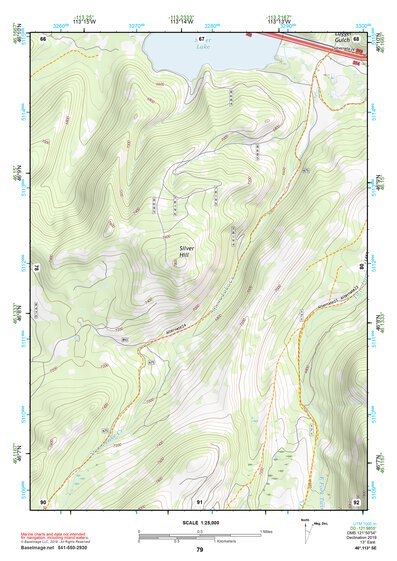 46113SE Page 79 Philipsburg Topo Preview 1