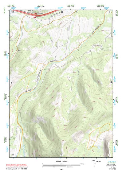 46113SE Page 80 Philipsburg Topo Preview 1