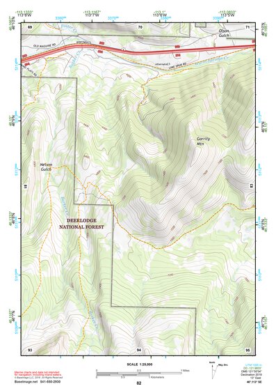 46113SE Page 82 Philipsburg Topo Preview 1