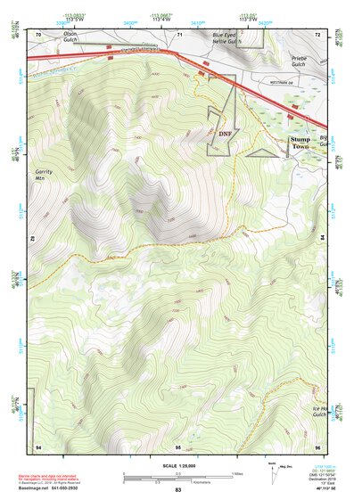 46113SE Page 83 Philipsburg Topo Preview 1