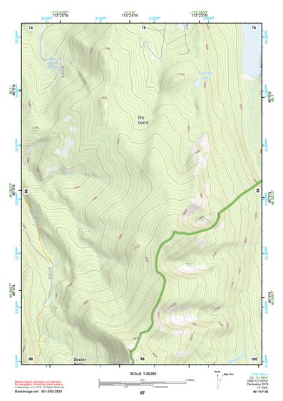 46113SE Page 87 Philipsburg Topo Preview 1