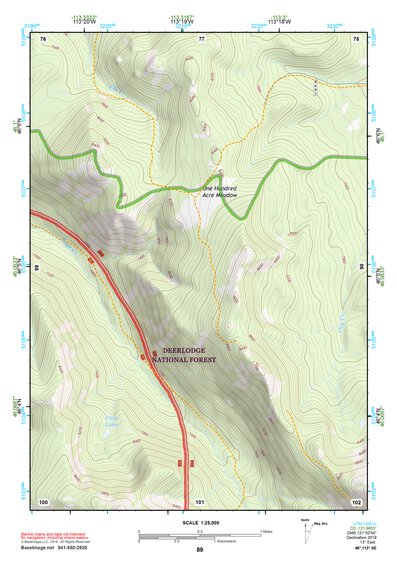 46113SE Page 89 Philipsburg Topo Preview 1