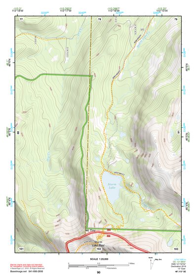46113SE Page 90 Philipsburg Topo Preview 1