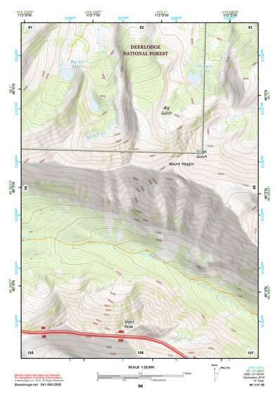 46113SE Page 94 Philipsburg Topo Preview 1