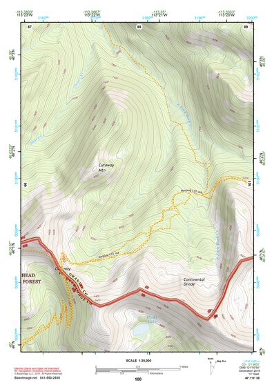 46113SE Page 100 Philipsburg Topo Preview 1