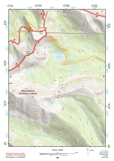 46113SE Page 102 Philipsburg Topo Preview 1