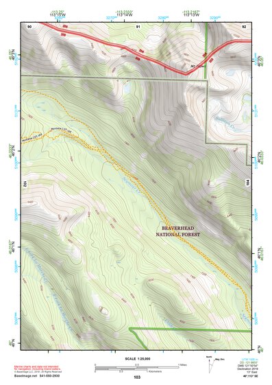 46113SE Page 103 Philipsburg Topo Preview 1
