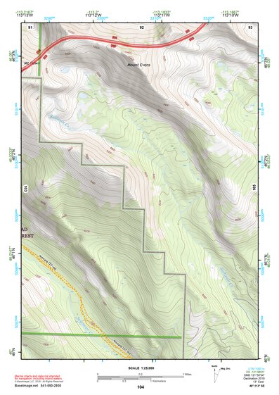 46113SE Page 104 Philipsburg Topo Preview 1