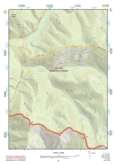 46115NE Page 5 Headquarters Topo Preview 1