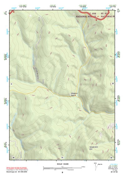 46115NE Page 9 Headquarters Topo Preview 1