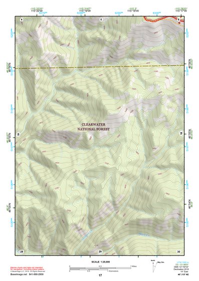 46115NE Page 17 Headquarters Topo Preview 1