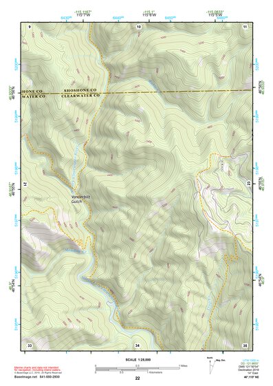 46115NE Page 22 Headquarters Topo Preview 1