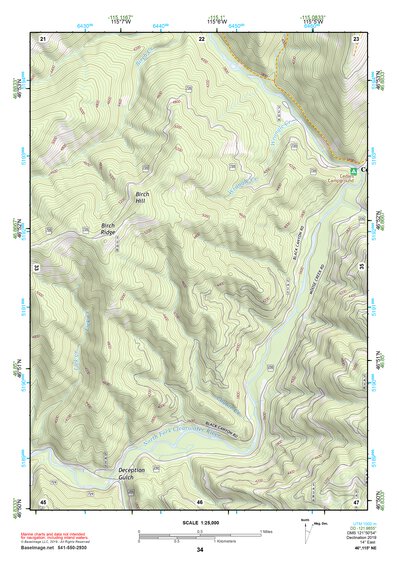 46115NE Page 34 Headquarters Topo Preview 1