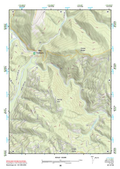 46115NE Page 35 Headquarters Topo Preview 1
