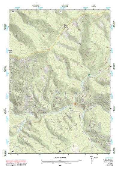 46115NE Page 36 Headquarters Topo Preview 1