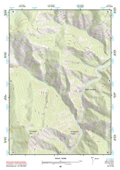 46115NE Page 43 Headquarters Topo Preview 1