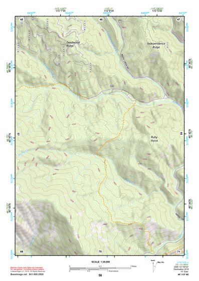 46115NE Page 58 Headquarters Topo Preview 1