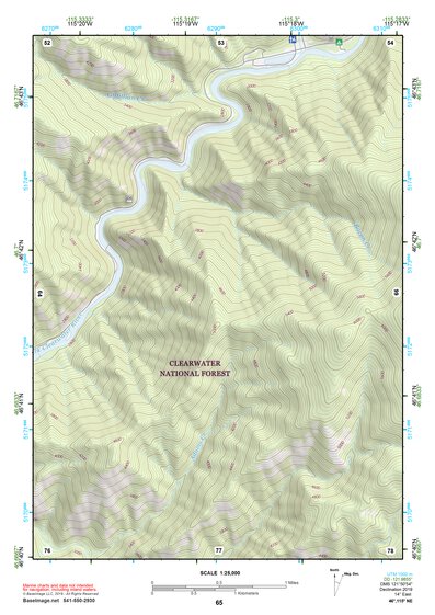 46115NE Page 65 Headquarters Topo Preview 1