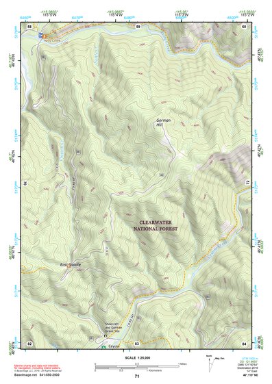 46115NE Page 71 Headquarters Topo Preview 1